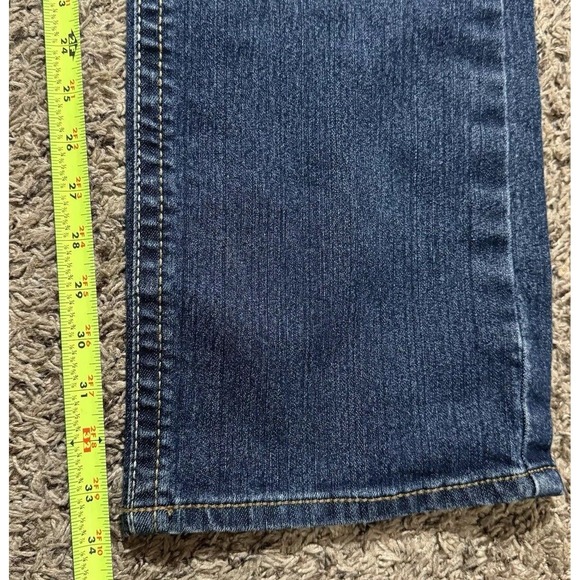 Ariat Jeans Mens 34x34 Blue Rebar M4 Relaxed Boot Workwear Western Cowboy Rodeo - Picture 5 of 11